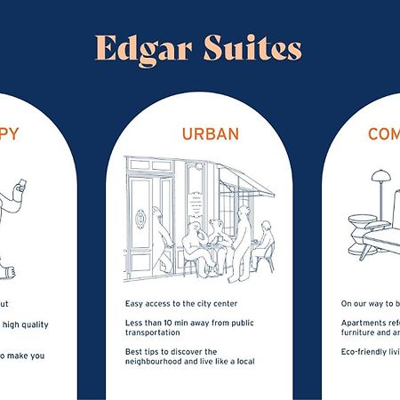 Edgar Suites Chatillon エクステリア 写真